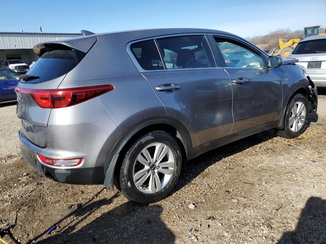 2019 KIA Sportage VIN KNDPMCAC8K7506988 Copart auction photo, front end damage thumbnail 3