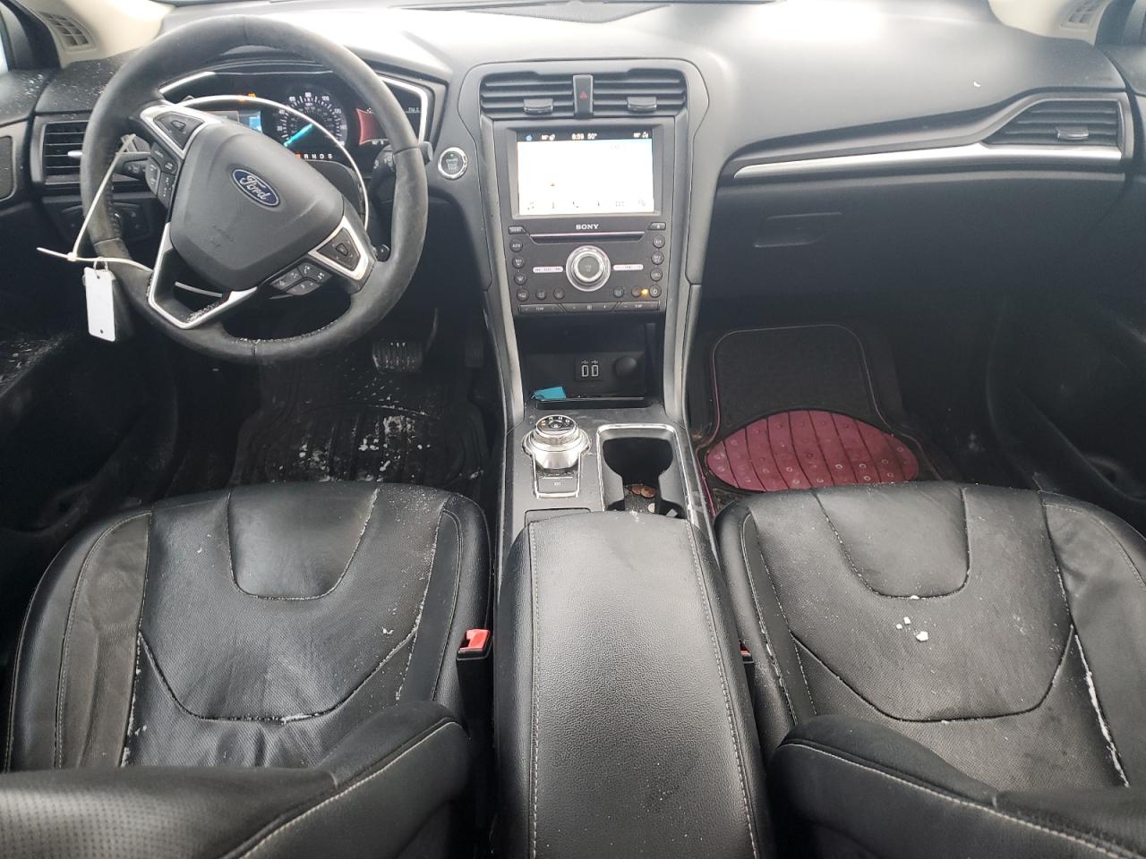 2019 Ford Fusion VIN 3FA6P0D95KR263544 Copart auction photo, front end damage thumbnail 8