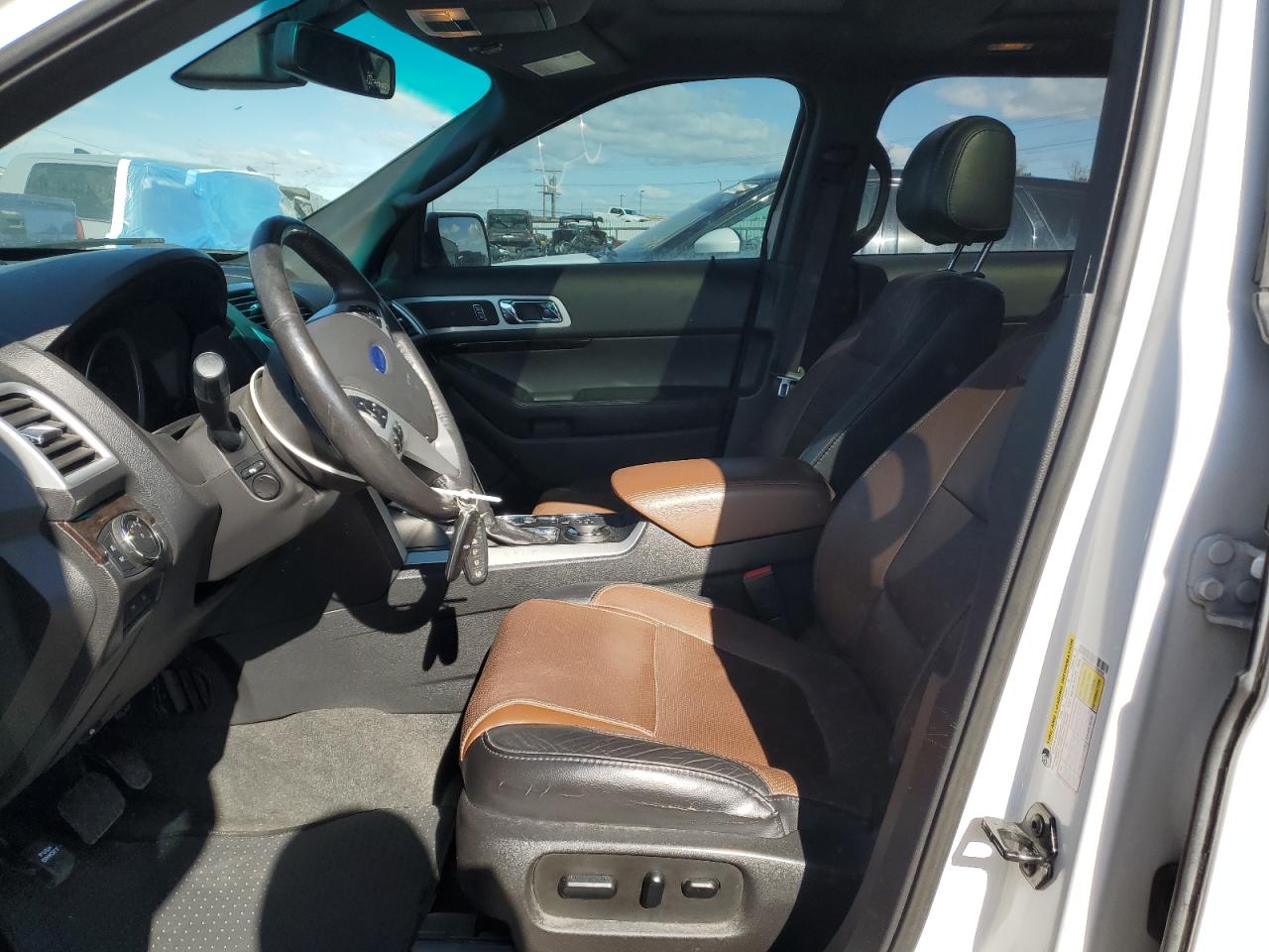 2014 Ford Explorer VIN 1FM5K8F87EGC28759 Copart auction photo, front end damage thumbnail 7
