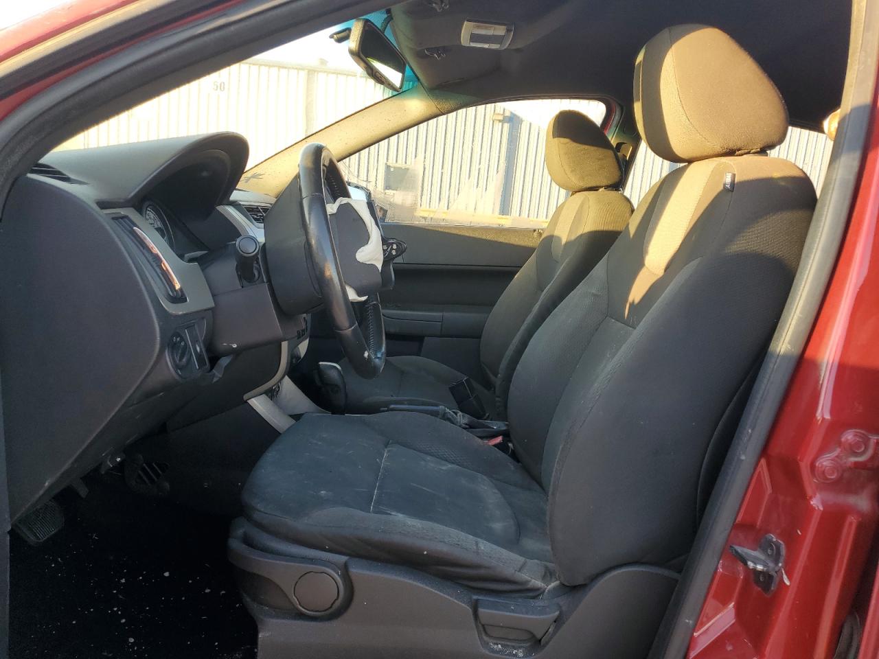 2009 Ford Focus VIN 1FAHP36N99W160073 Copart auction photo, front end / rear end damage thumbnail 7