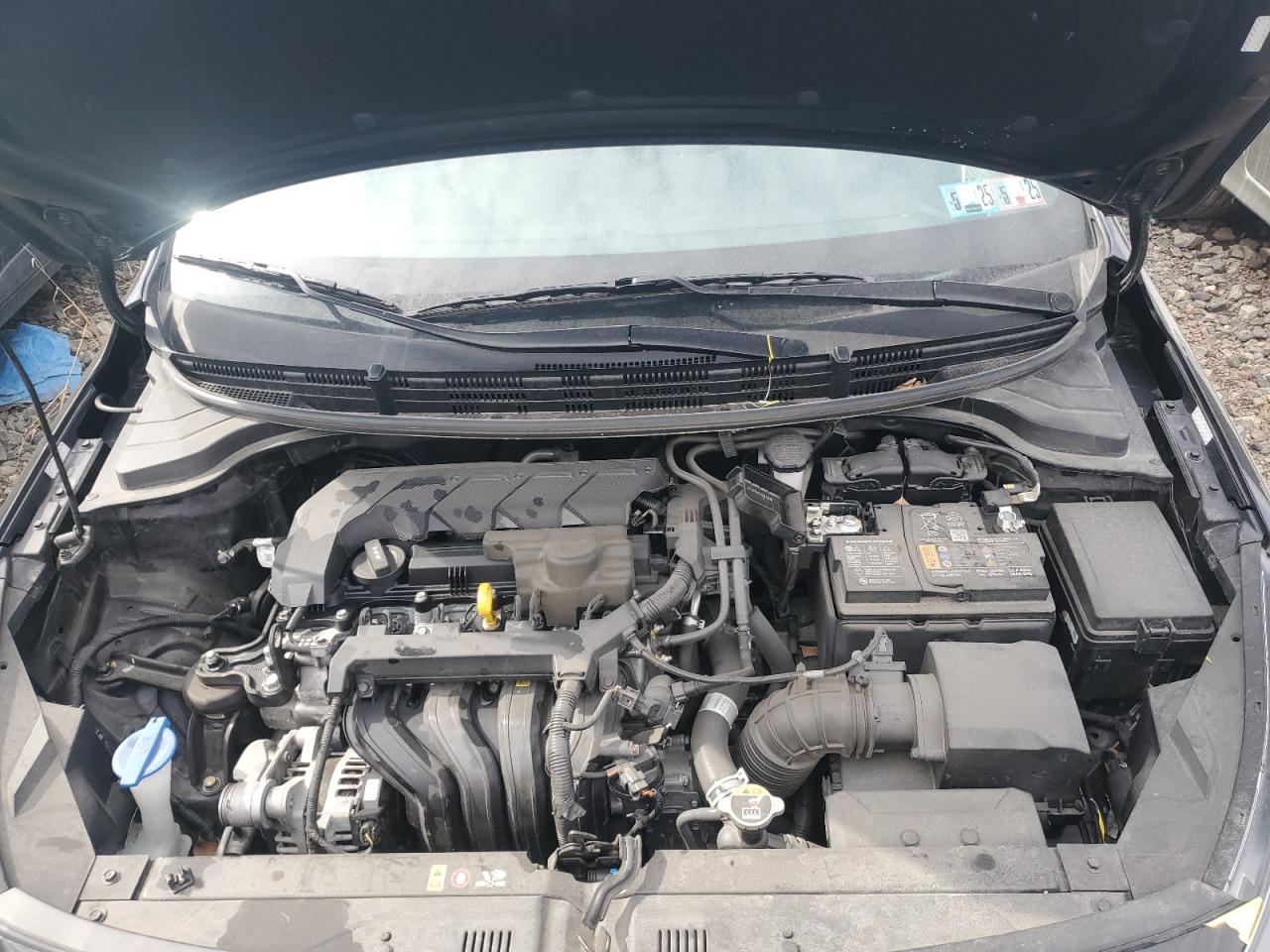 2023 KIA Rio VIN 3KPA25AD8PE608329 Copart auction photo, side damage thumbnail 13