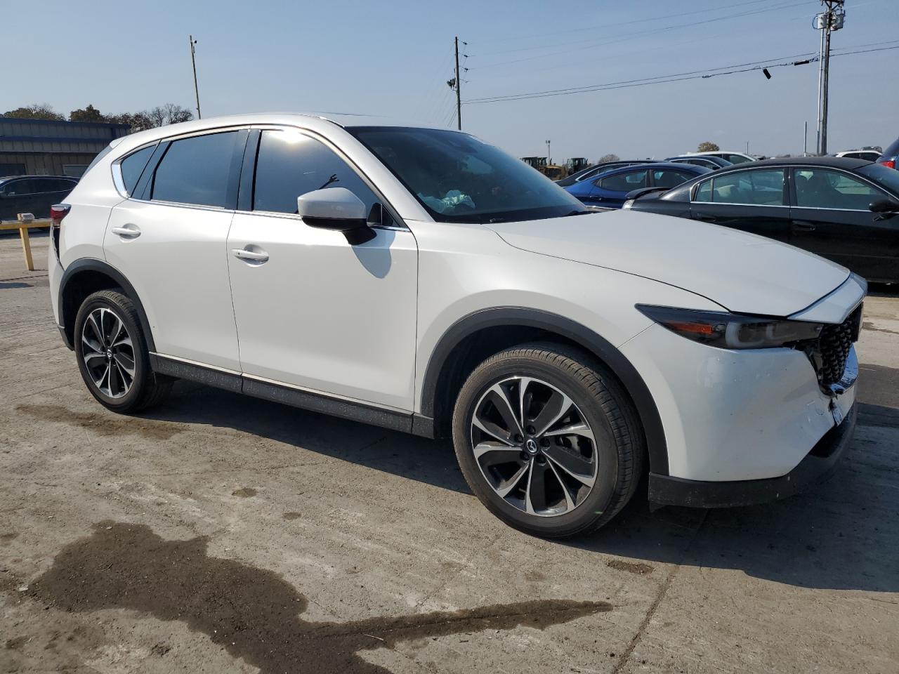 2023 Mazda CX-5 VIN JM3KFBEM9P0127670 Copart auction photo, front end / rear end damage thumbnail 4
