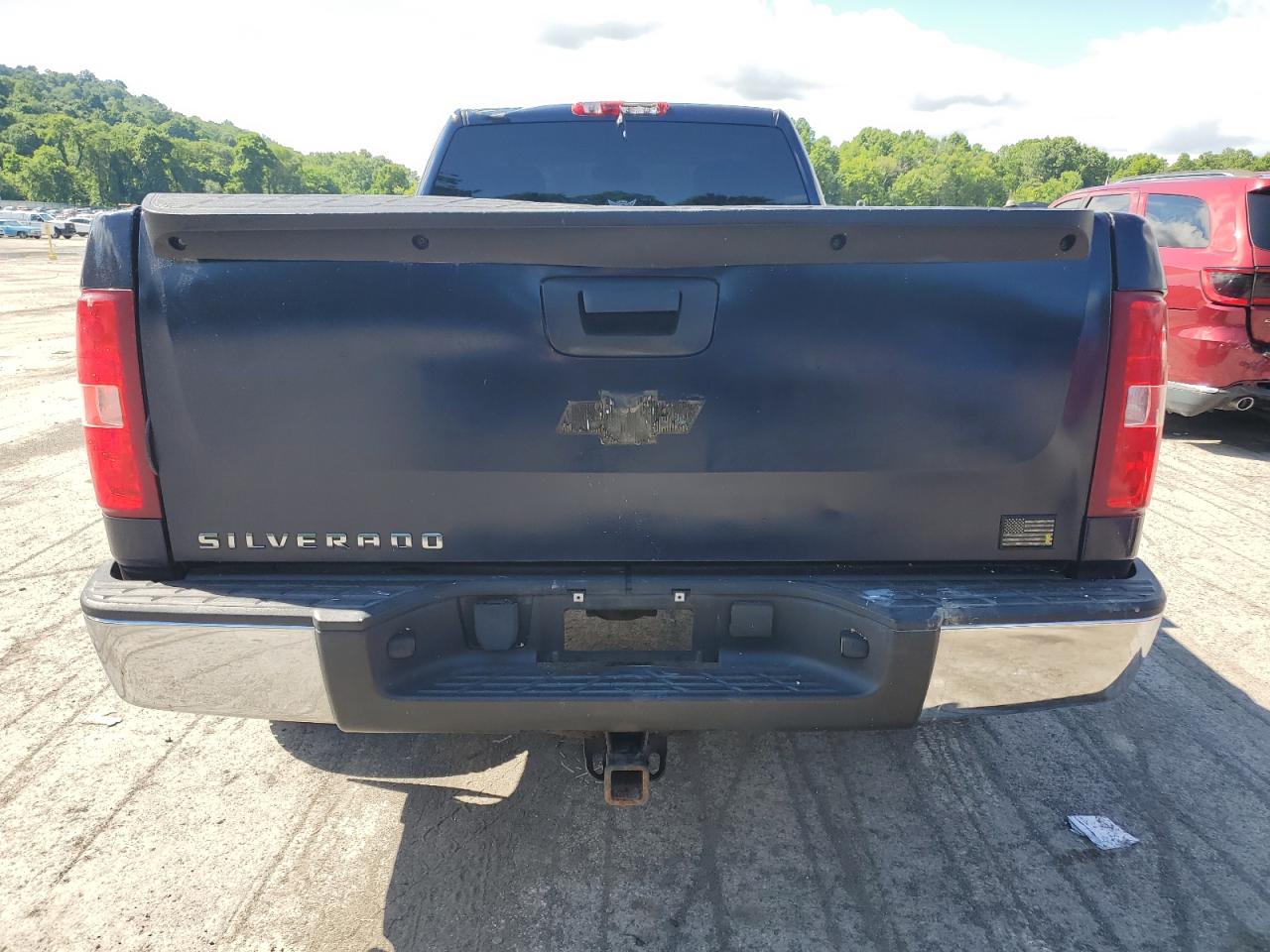 2009 Chevrolet Silverado VIN 1GCEK14JX9Z190276 Copart auction photo, front end / rear end damage thumbnail 10