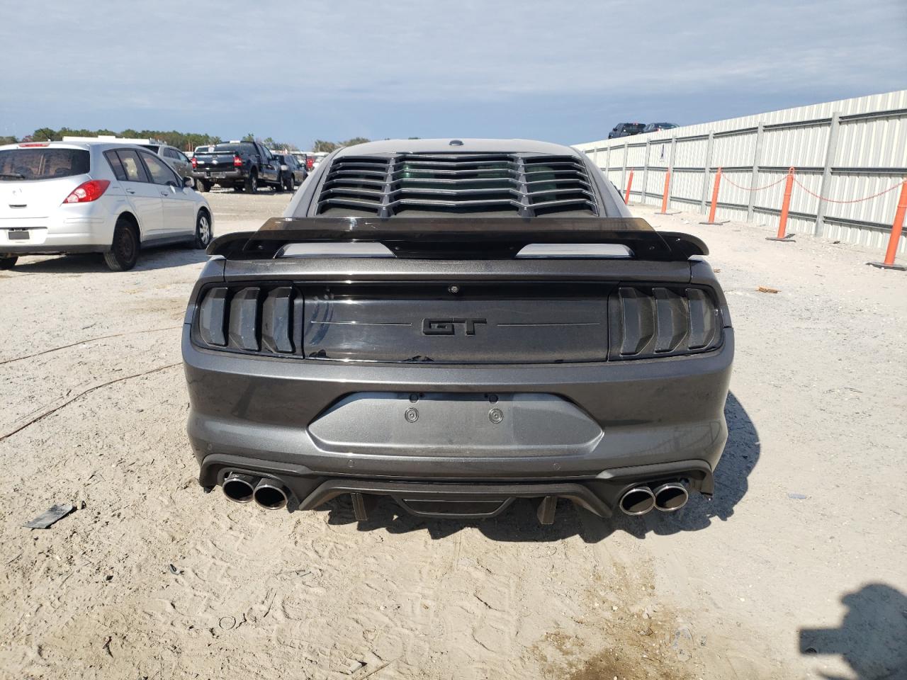 2020 Ford Mustang VIN 1FA6P8CF9L5103337 Copart auction photo, front end damage thumbnail 6