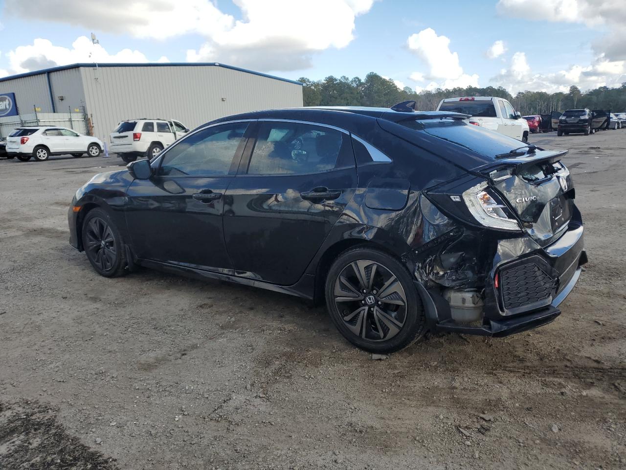 2018 Honda Civic VIN SHHFK7H5XJU207915 Copart auction photo, rear end damage thumbnail 2