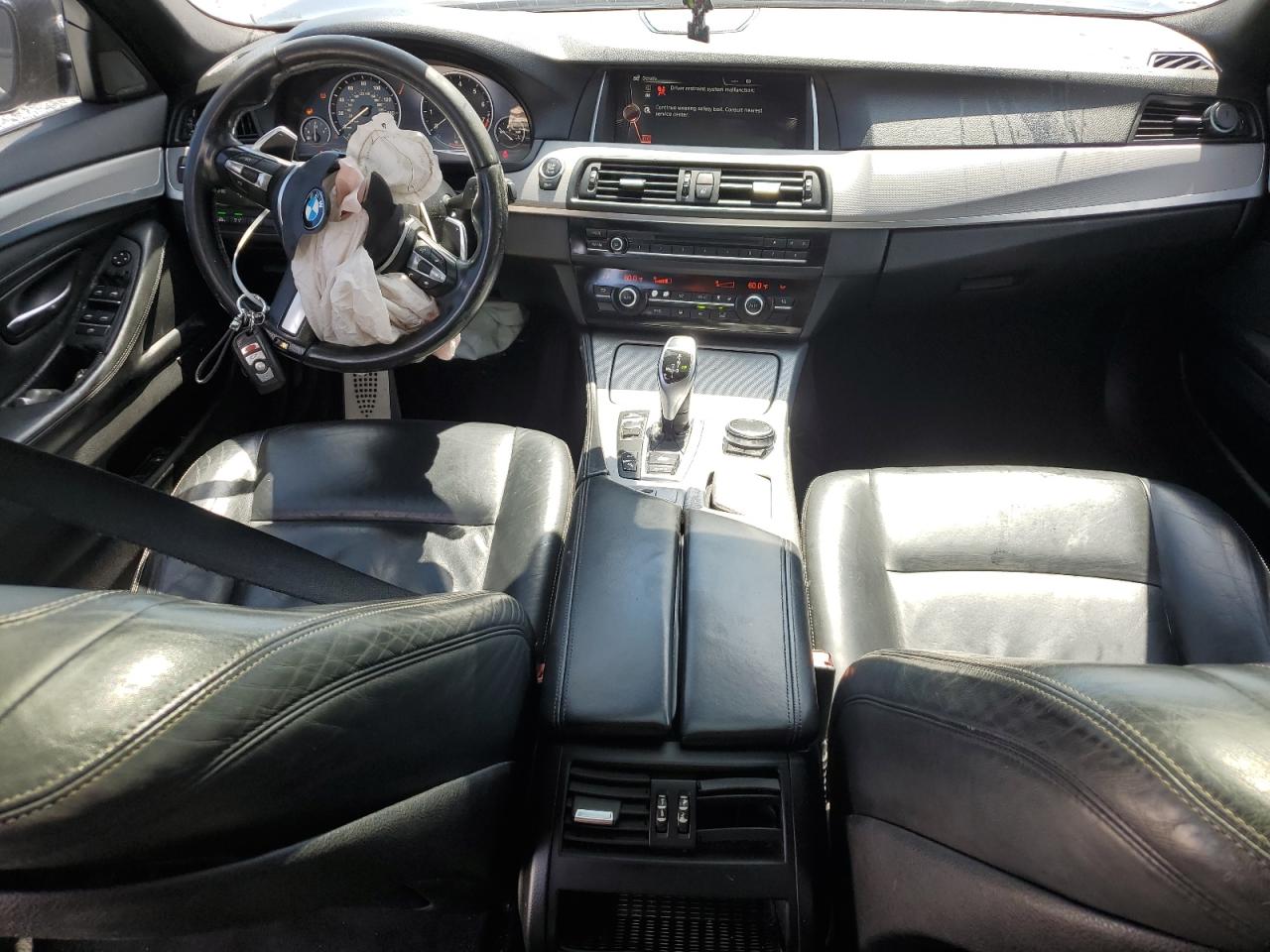 2015 BMW 5er VIN WBA5B1C57FD920347 Copart auction photo, front end / mechanical damage thumbnail 8
