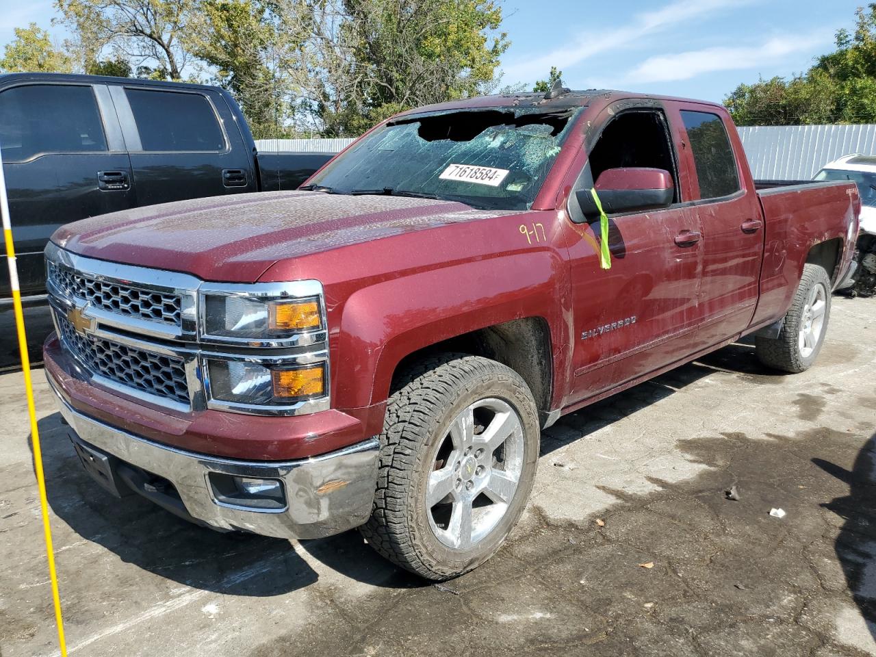 2015 Chevrolet Silverado VIN 1GCVKREC2FZ301493