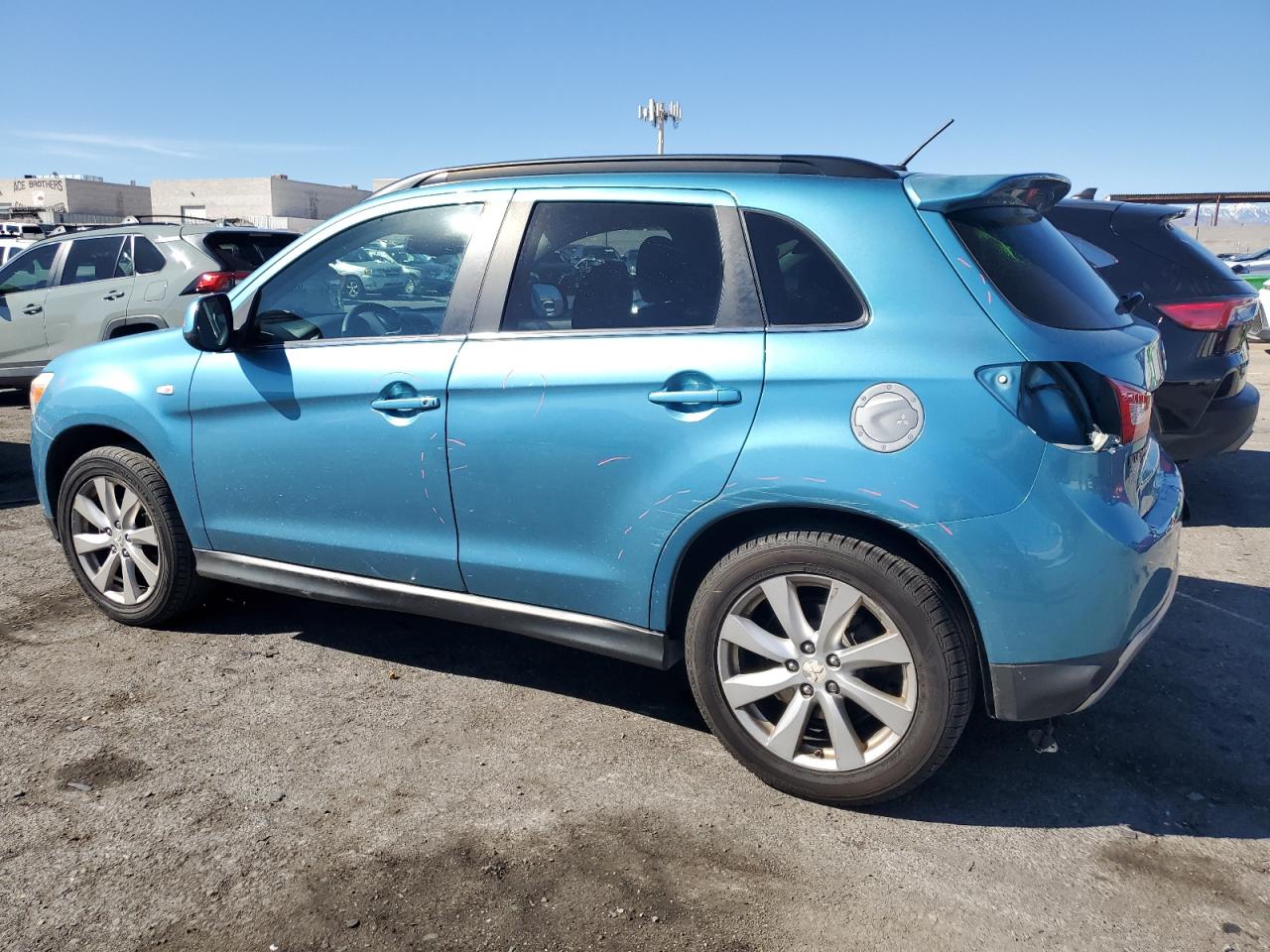 2013 Mitsubishi Outlander VIN 4A4AP4AUXDE013297 Copart auction photo, rear end damage thumbnail 2