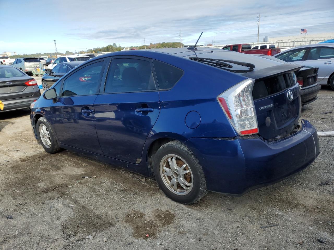 2011 Toyota Prius VIN JTDKN3DU2B0281973 Copart auction photo, all over damage thumbnail 2