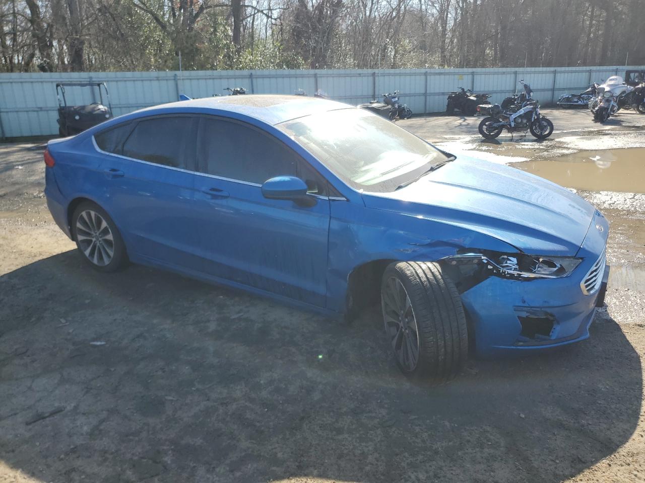 2019 Ford Fusion VIN 3FA6P0T94KR271068 Copart auction photo, front end / minor dent/scratches damage thumbnail 4