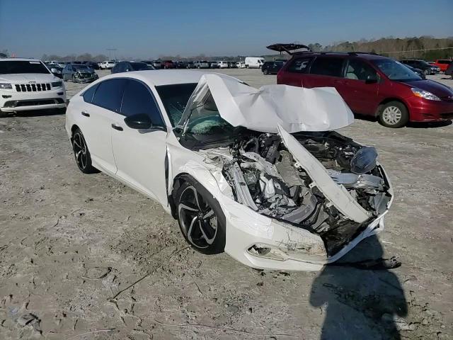 2022 Honda Accord VIN 1HGCV1F30NA076052 Copart auction photo, front end damage thumbnail 10