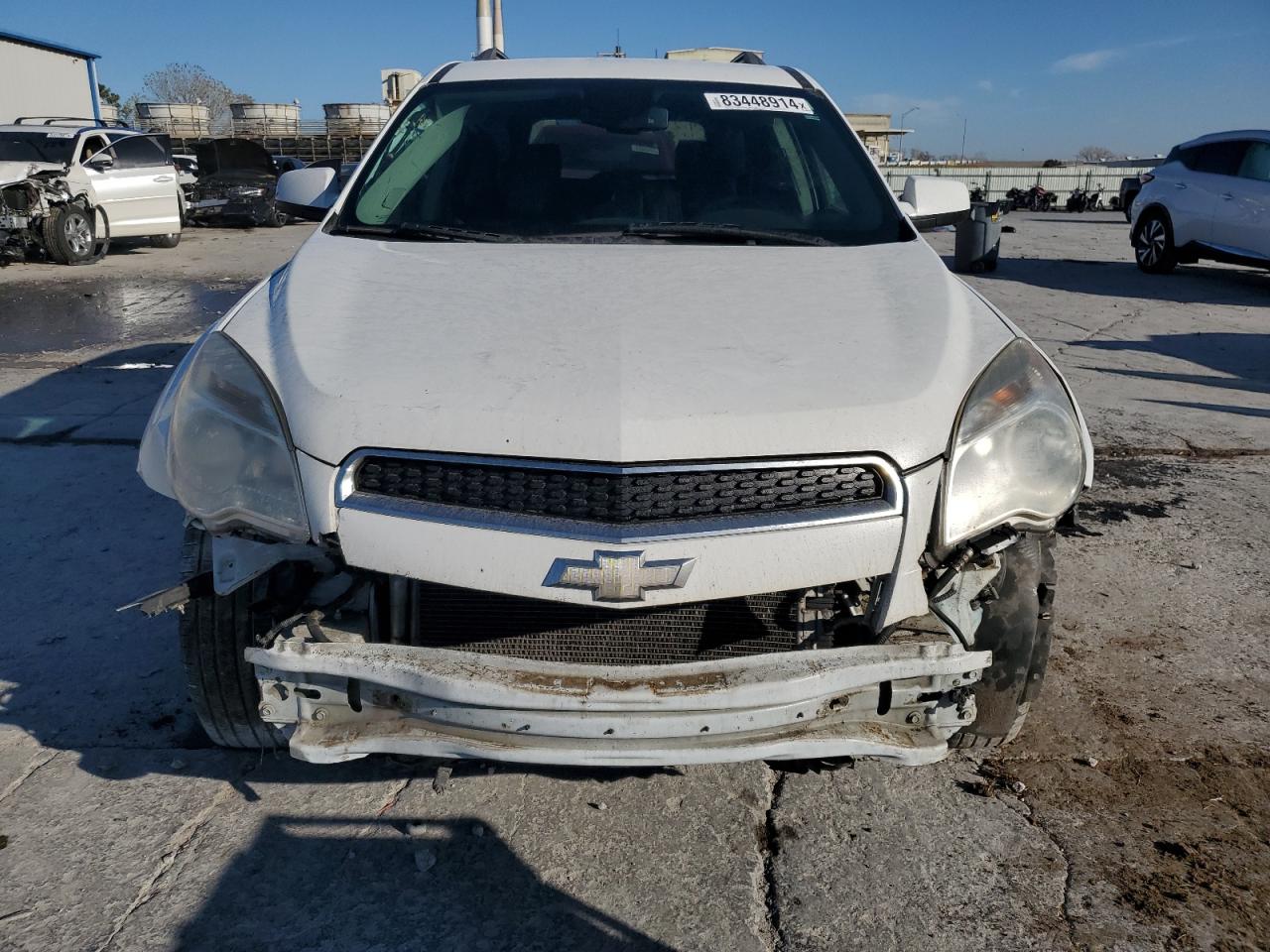 2012 Chevrolet Equinox VIN 2GNALPEK2C6396255 Copart auction photo, front end / side damage thumbnail 5