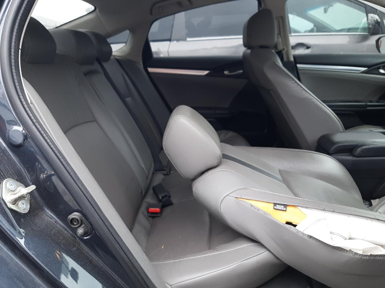 2016 Honda Civic VIN 19XFC1F70GE003591 Copart auction photo, side damage thumbnail 10
