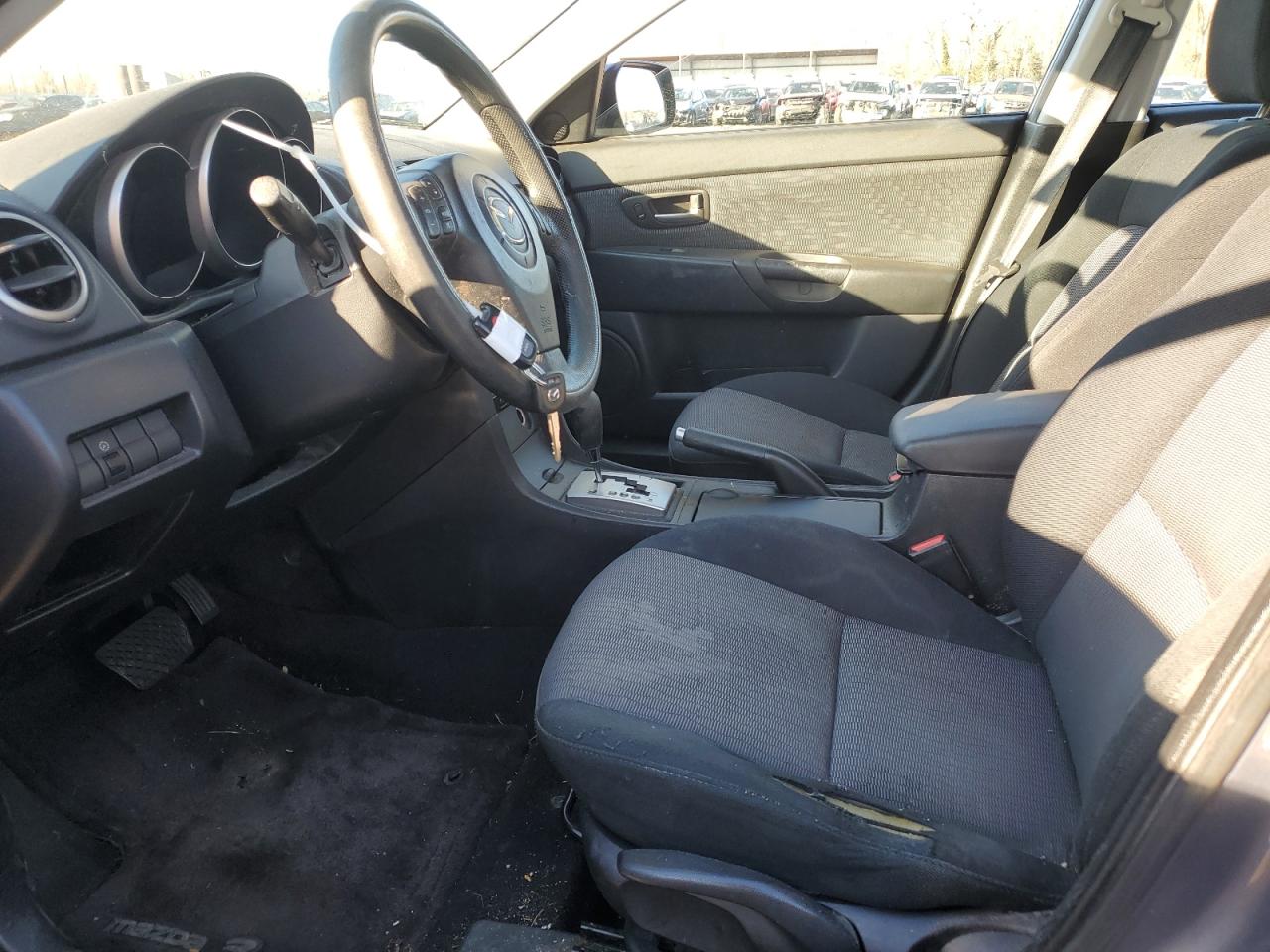 2007 Mazda 3 VIN JM1BK32G771672253 Copart auction photo, front end / rear end damage thumbnail 7