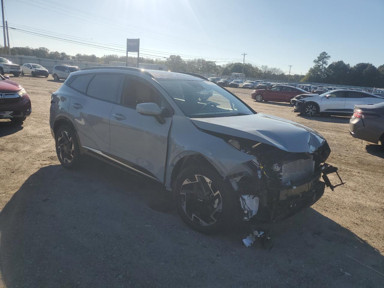 2023 KIA Sportage VIN 5XYK53AF5PG069303 Copart auction photo, front end damage thumbnail 4