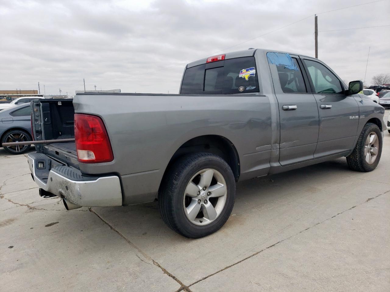 2010 Dodge RAM VIN 1D7RB1GT2AS246132 Copart auction photo, front end / rear end damage thumbnail 3