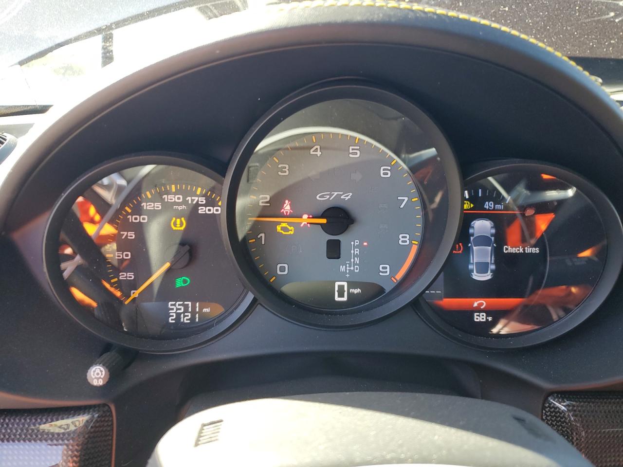 2021 Porsche Cayman VIN WP0AC2A87MS289173 Copart auction photo, front end / mechanical damage thumbnail 9