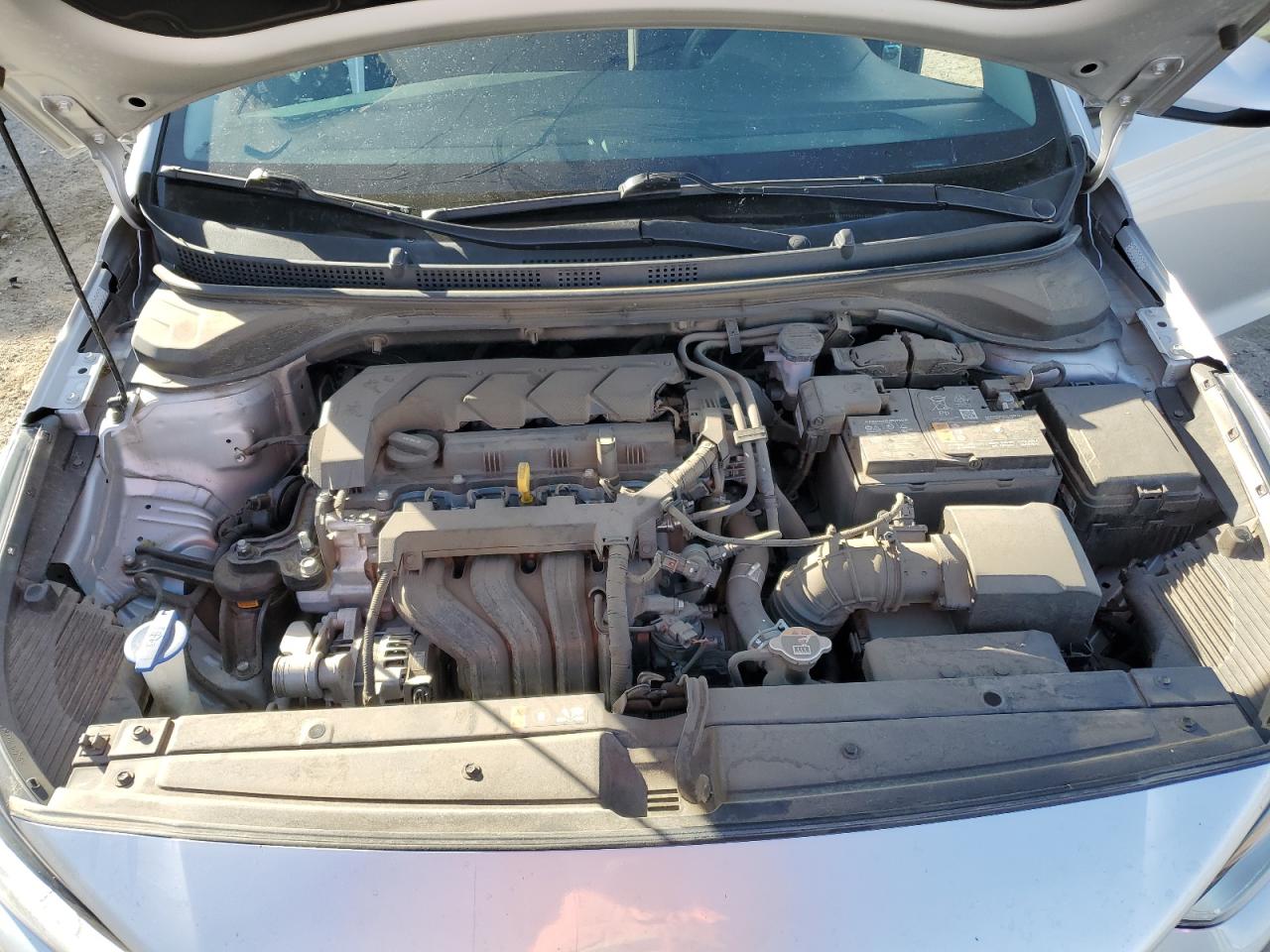 2022 Hyundai Accent VIN 3KPC24A63NE175830 Copart auction photo, rear end damage thumbnail 11