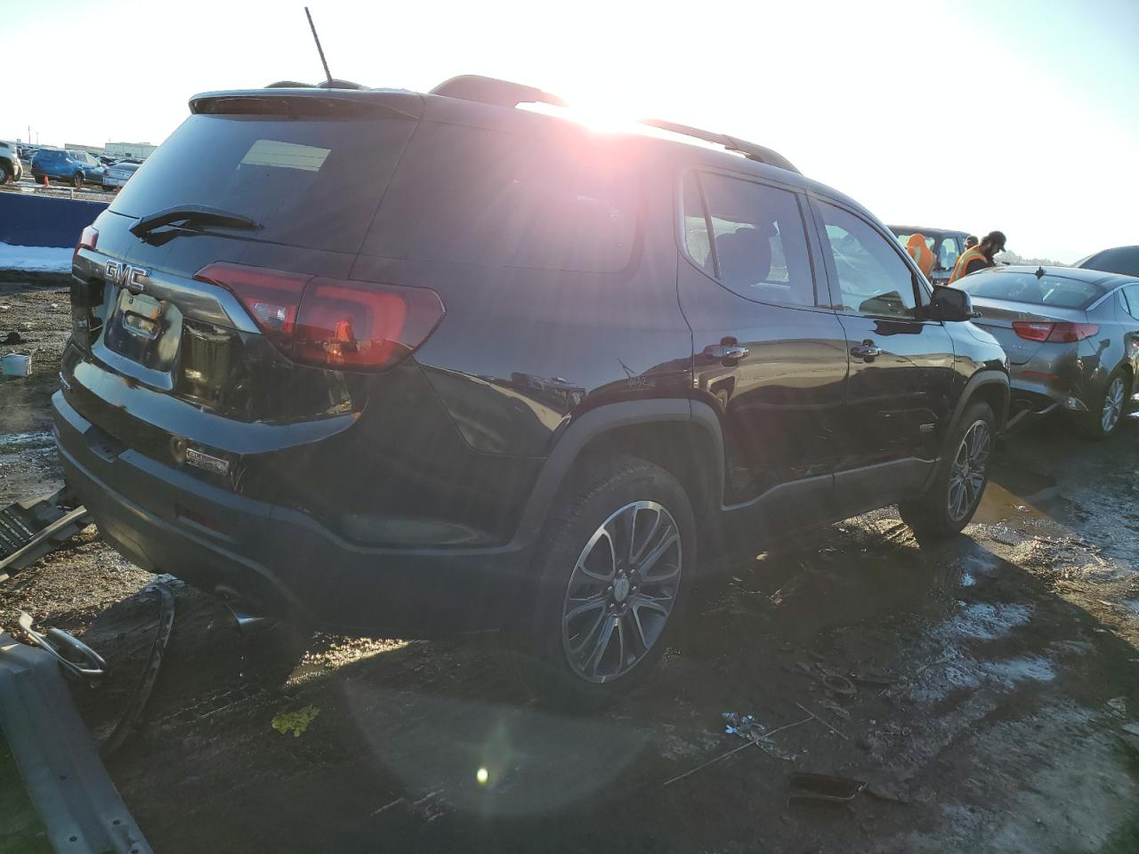 2017 GMC Acadia VIN 1GKKNVLS6HZ227614 Copart auction photo, front end damage thumbnail 3