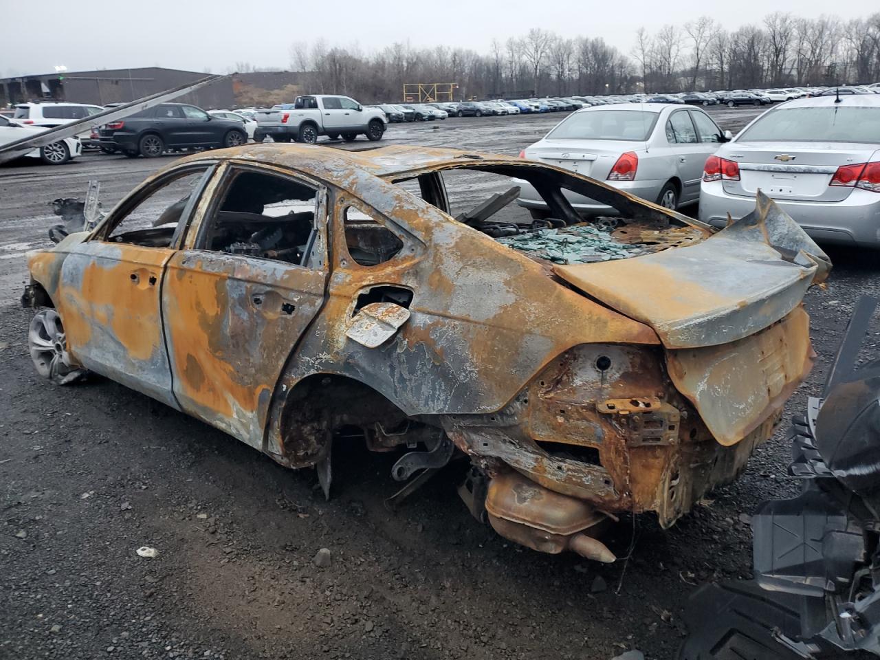 2023 Honda Accord VIN 1HGCY1F31PA006327 Copart auction photo, burn damage thumbnail 2