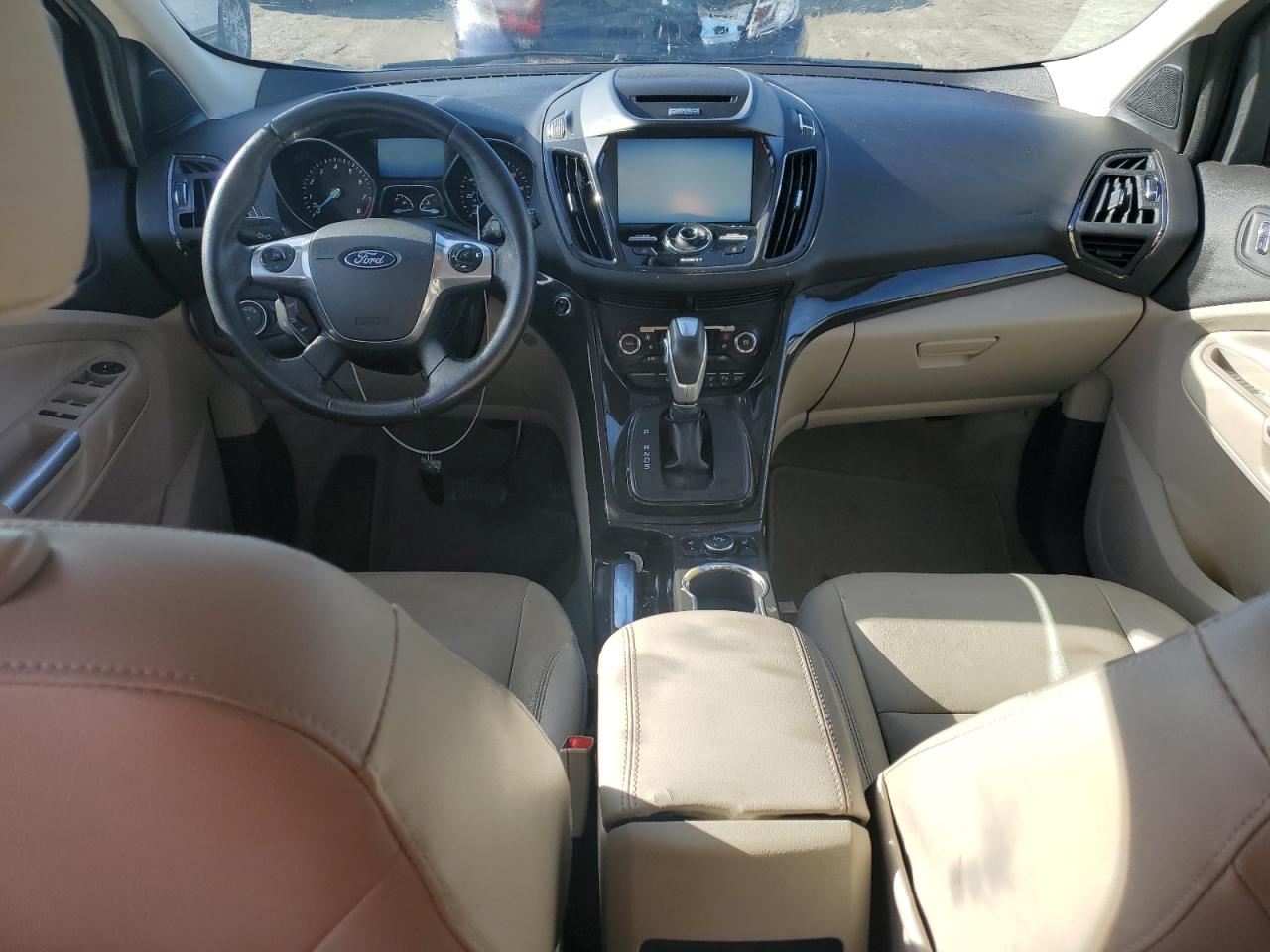2015 Ford Escape VIN 1FMCU0J97FUB36007 Copart auction photo, front end damage thumbnail 8