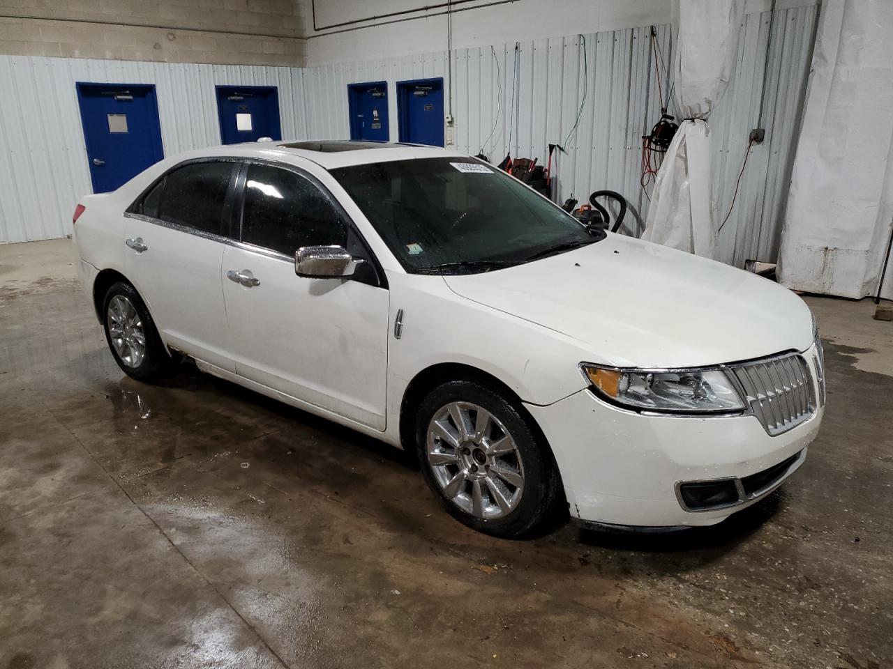 2010 Lincoln MKZ VIN 3LNHL2GC1AR752163 Copart auction photo, side damage thumbnail 4