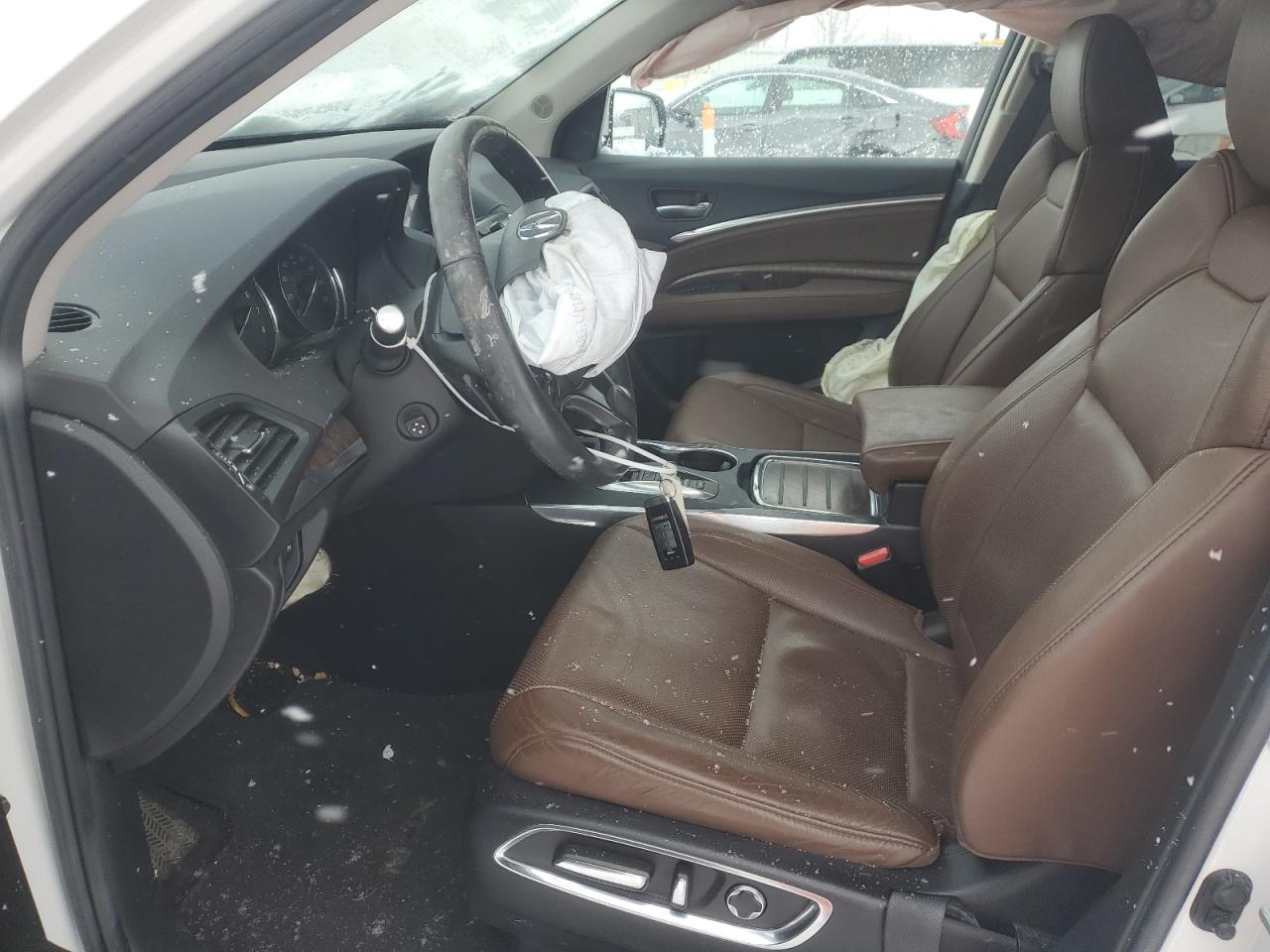 2020 Acura MDX VIN 5J8YD4H51LL056113 Copart auction photo, front end / undercarriage damage thumbnail 7