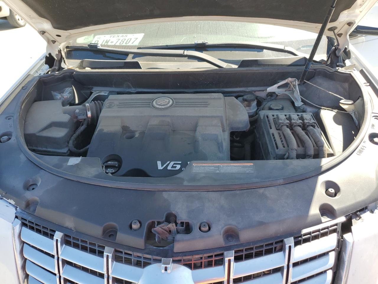 2013 Cadillac SRX VIN 3GYFNDE36DS535140 Copart auction photo, front end / rear end damage thumbnail 12