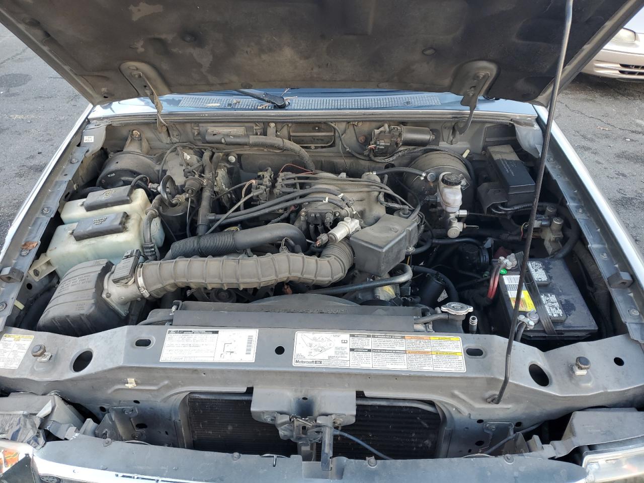 1999 Ford Ranger VIN 1FTYR10VXXTA80538 Copart auction photo, front end damage thumbnail 11
