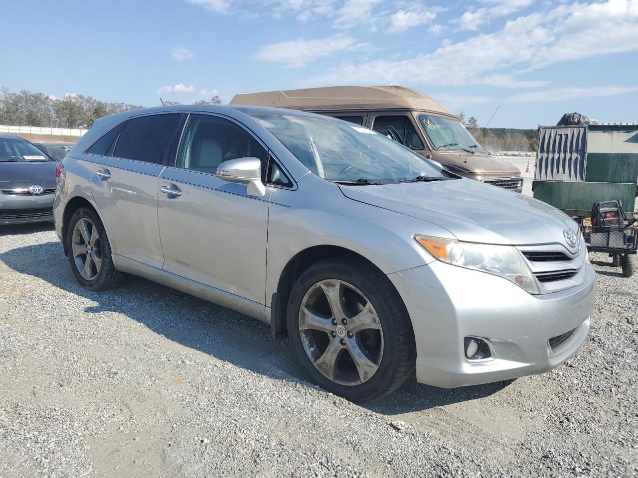 2015 Toyota Venza VIN 4T3ZK3BB3FU070954 Copart auction photo, side / front end damage thumbnail 4