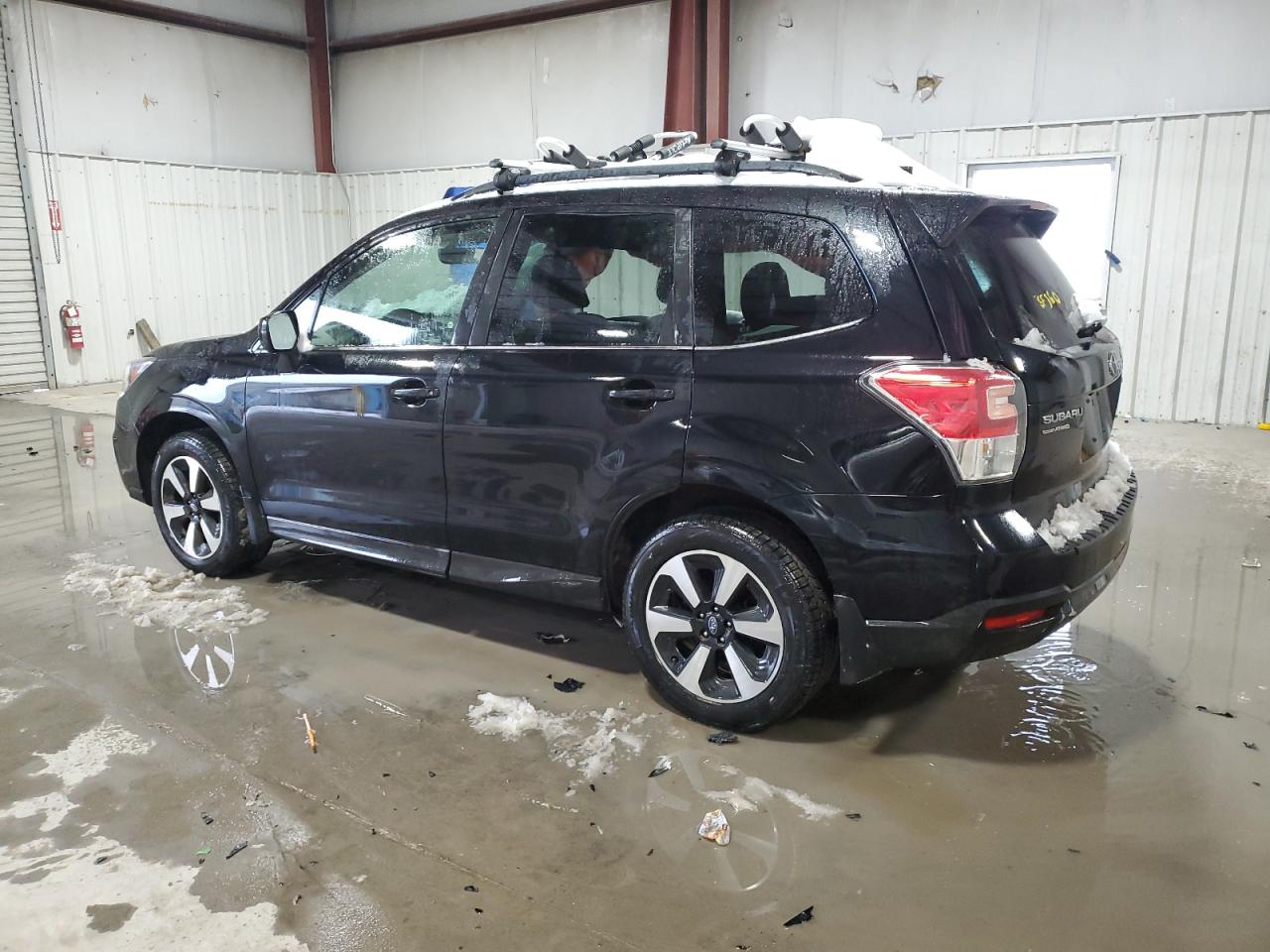 2018 Subaru Forester VIN JF2SJALC2JH434460 Copart auction photo, side damage thumbnail 2