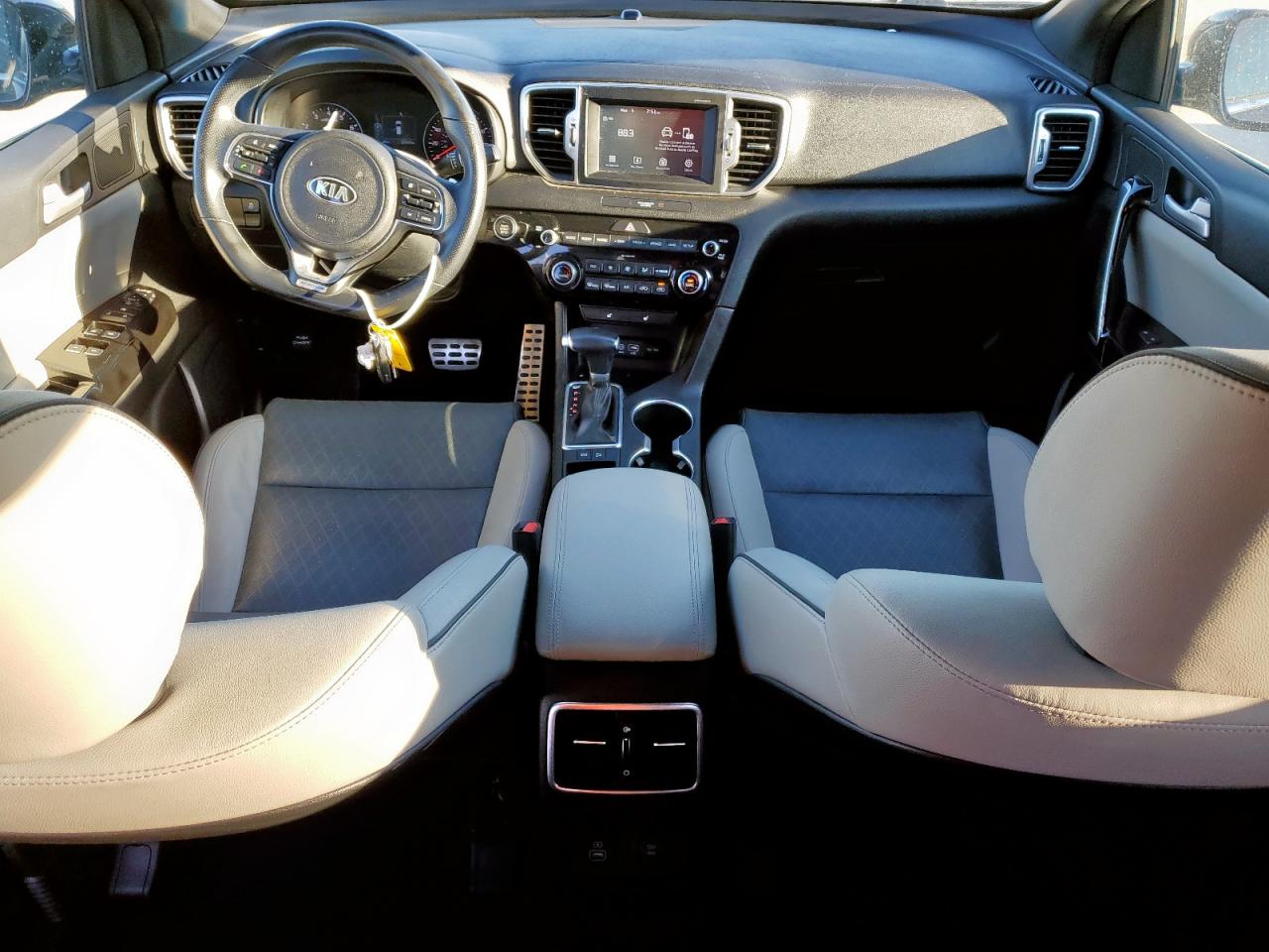 2018 KIA Sportage VIN KNDPN3AC5J7427550 Copart auction photo, rear end / front end damage thumbnail 2
