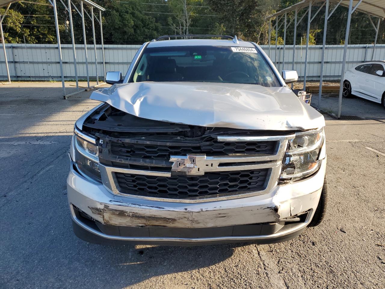 2017 Chevrolet Tahoe VIN 1GNSCAKC6HR181374 Copart auction photo, front end damage thumbnail 5