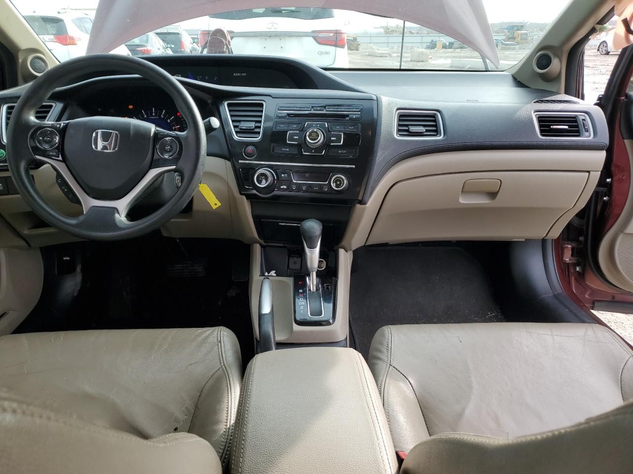 2013 Honda Civic VIN 19XFB2F89DE016482 Copart auction photo, undercarriage damage thumbnail 8