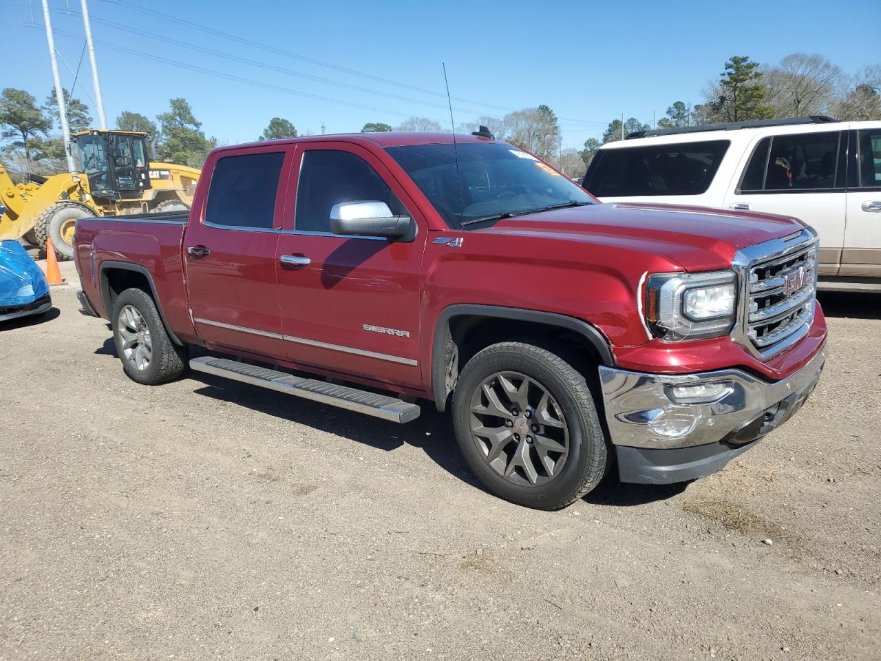 2018 GMC Sierra VIN 3GTU2NEC2JG562653 Copart auction photo, front end damage thumbnail 4