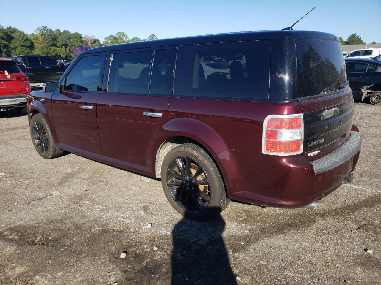 2018 Ford Flex VIN 2FMGK5D8XJBA02873 Copart auction photo, front end damage thumbnail 2