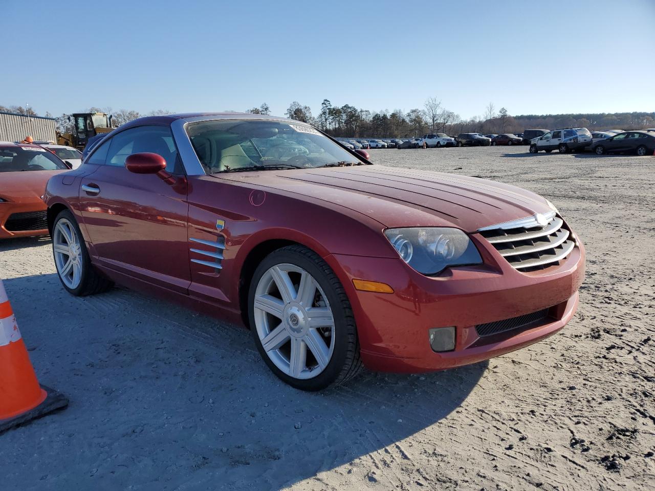 2004 Chrysler Crossfire VIN 1C3AN69L64X007008 Copart auction photo, rear end damage thumbnail 4