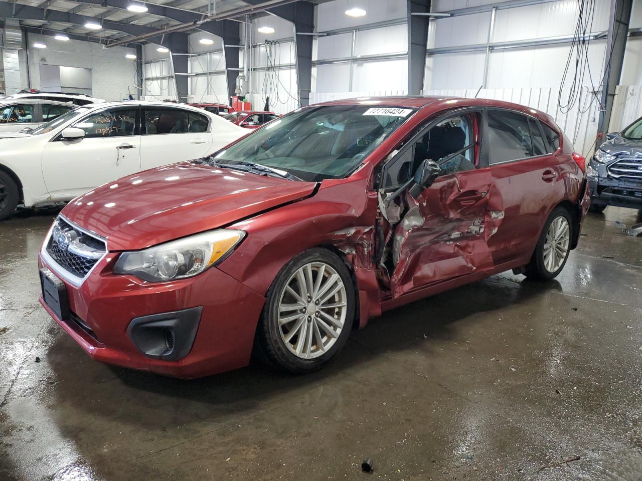 2014 Subaru Impreza VIN JF1GPAD65E8284495