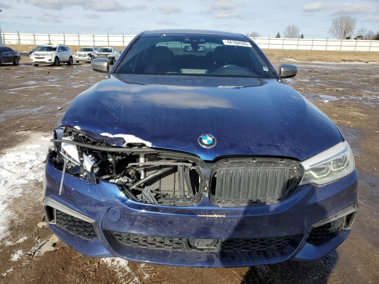 2020 BMW M5 VIN WBAJS7C07LBN96118 Copart auction photo, front end damage thumbnail 5