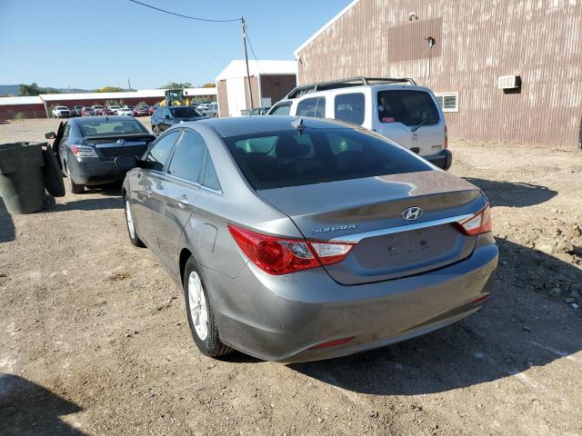2013 Hyundai Sonata VIN 5NPEB4AC2DH745101 Copart auction photo, front end / minor dent/scratches damage thumbnail 3
