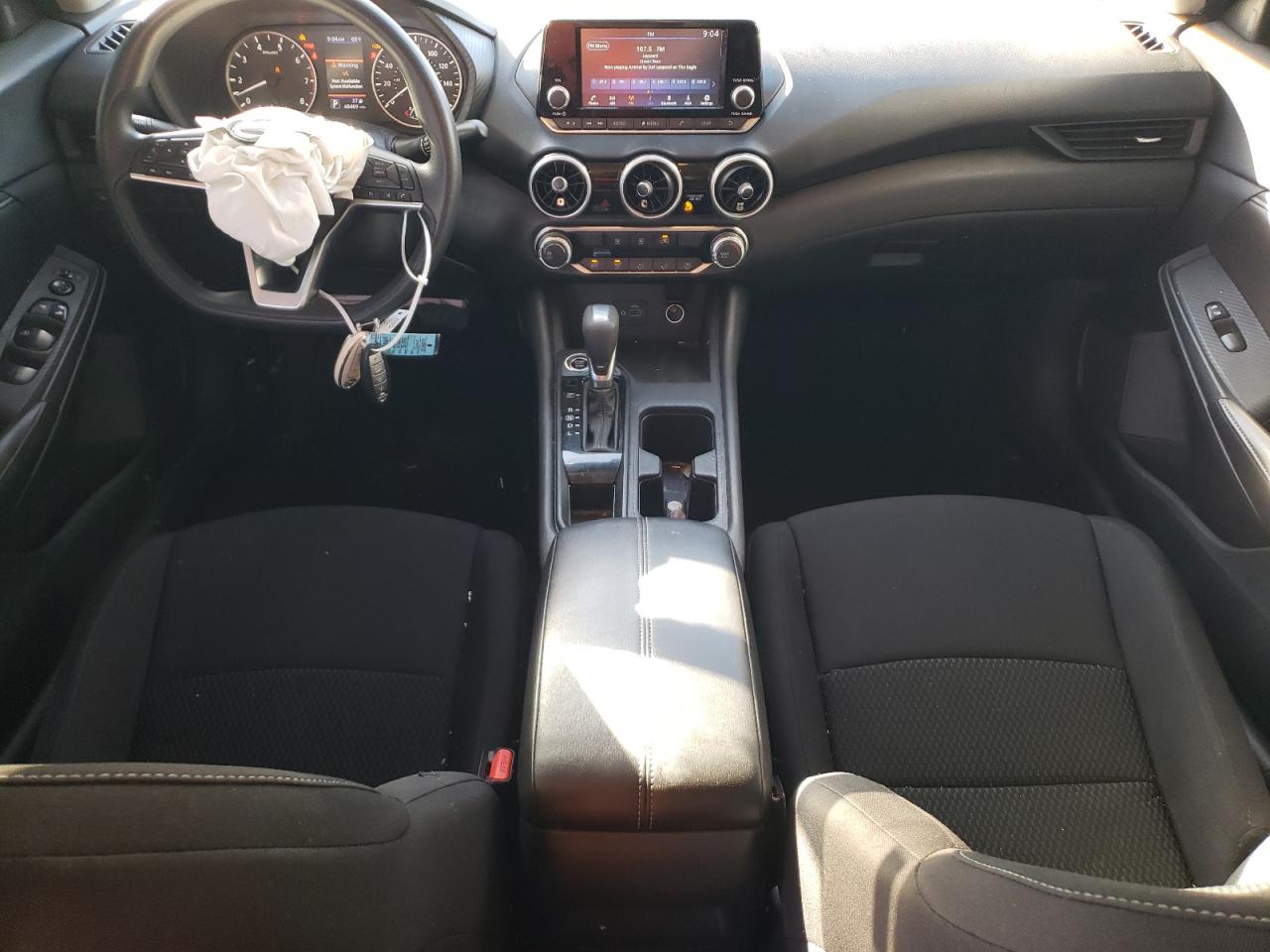 2022 Nissan Sentra VIN 3N1AB8BV2NY258803 Copart auction photo, front end / minor dent/scratches damage thumbnail 8
