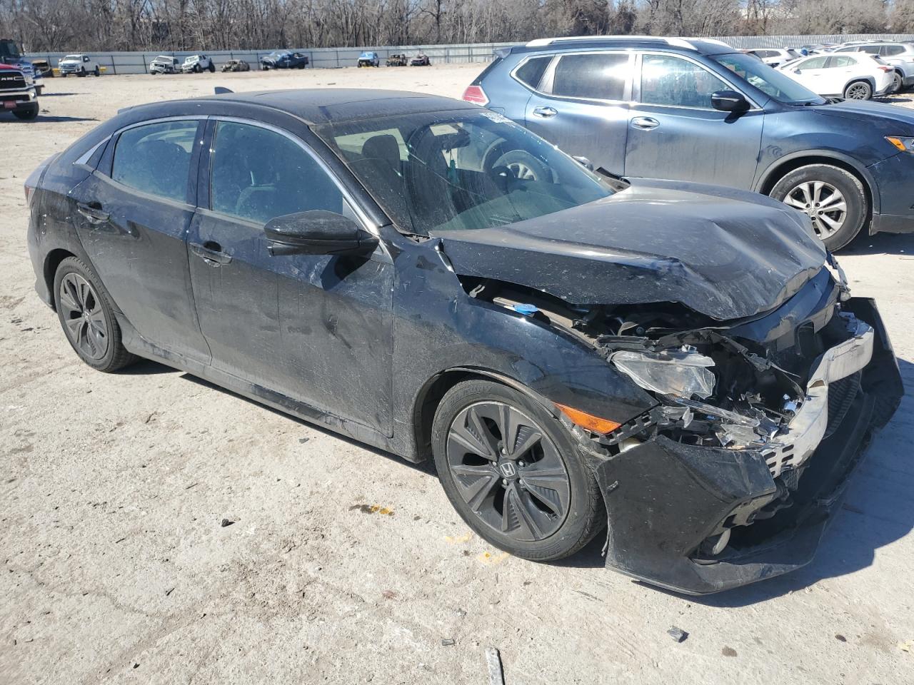 2018 Honda Civic VIN SHHFK7H52JU228970 Copart auction photo, front end / minor dent/scratches damage thumbnail 4