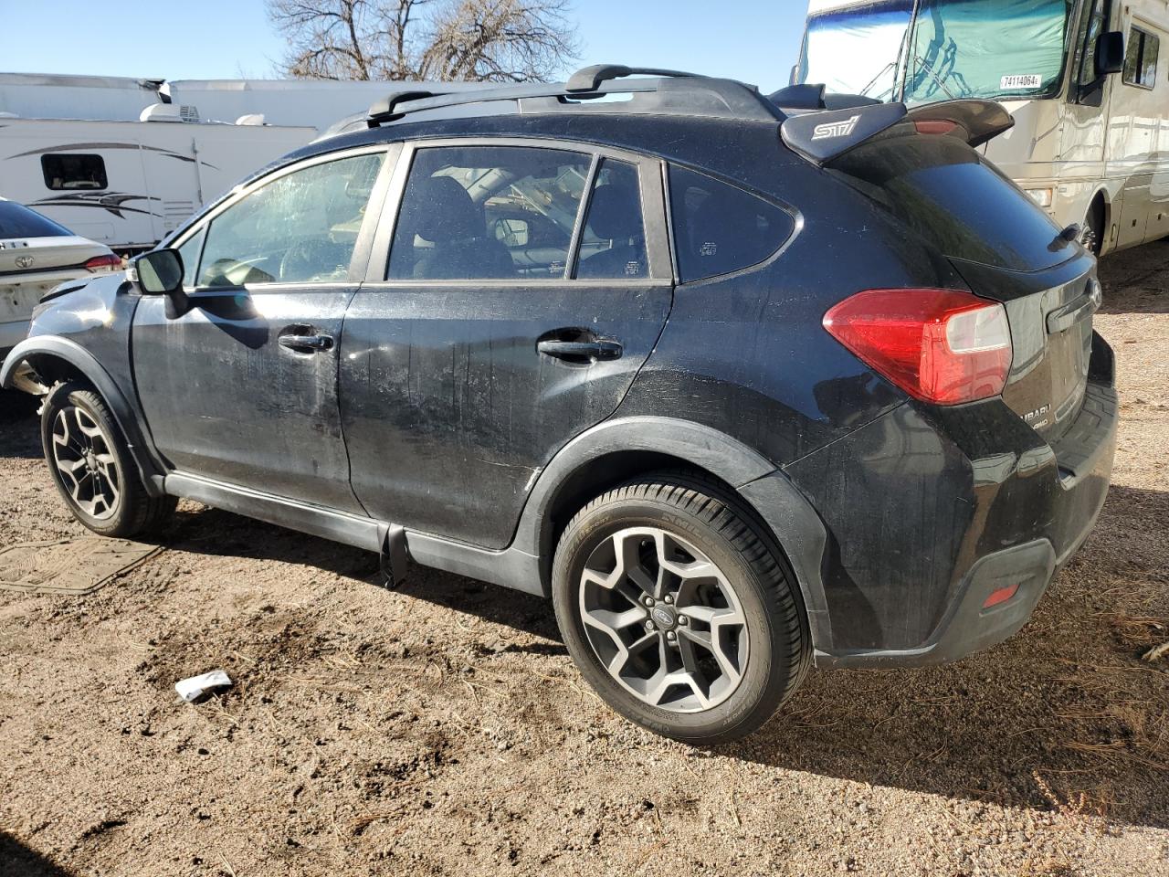 2016 Subaru XV VIN JF2GPANC6G8268583 Copart auction photo, front end / side damage thumbnail 2