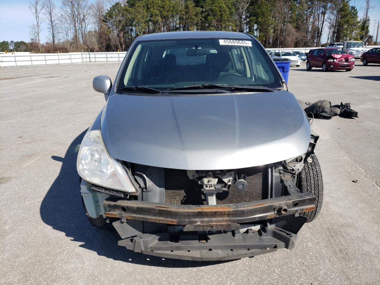 2012 Nissan Versa VIN 3N1BC1CP5CK220717 Copart auction photo, front end / side damage thumbnail 5
