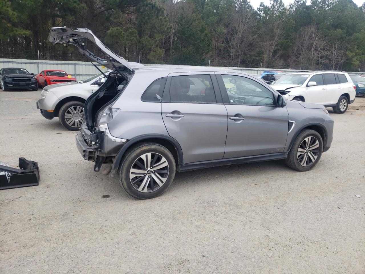 2020 Mitsubishi Outlander VIN JA4AR3AU3LU019534 Copart auction photo, rear end damage thumbnail 3