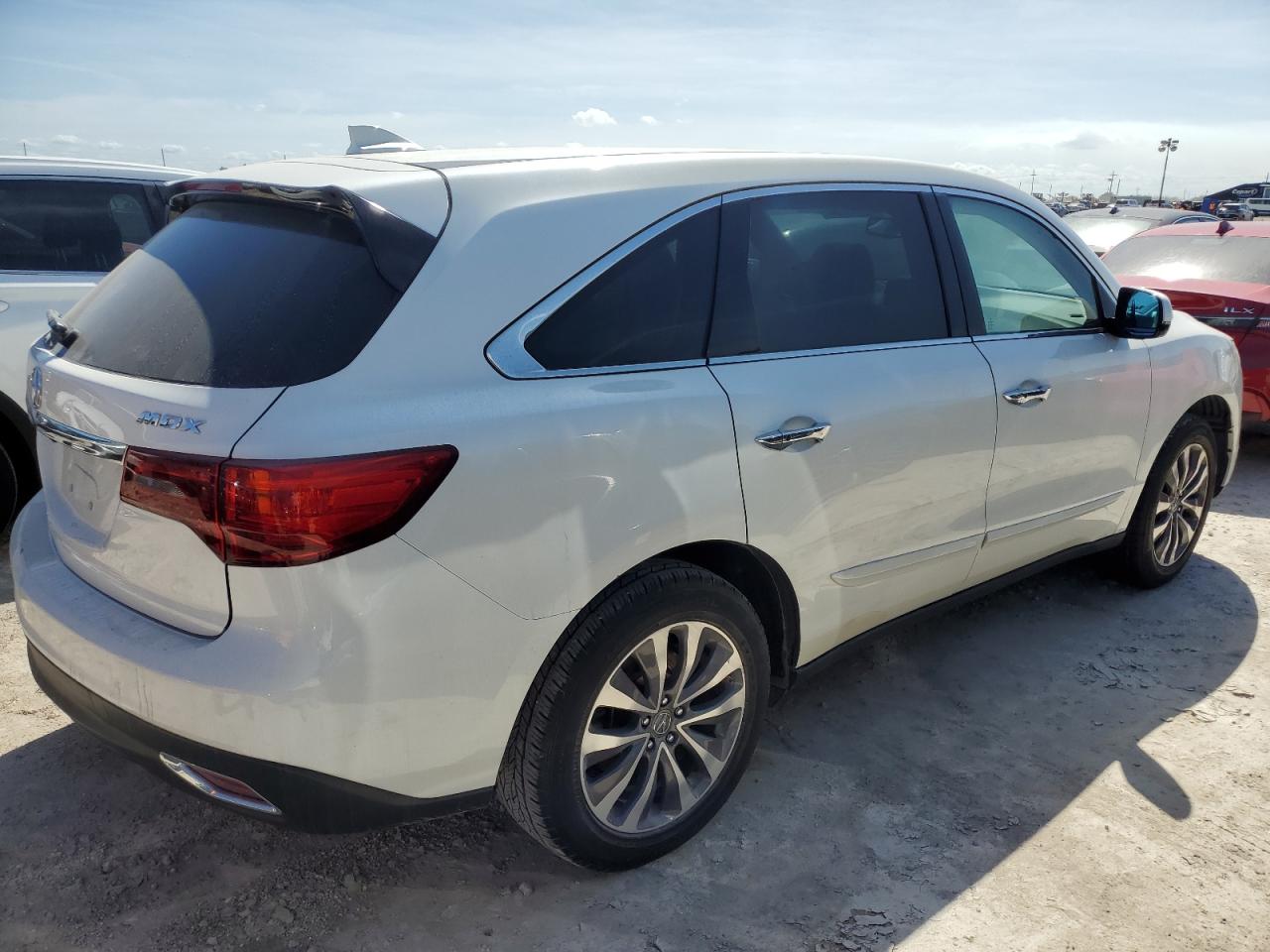 2015 Acura MDX VIN 5FRYD3H49FB002600 Copart auction photo, water/flood damage thumbnail 3