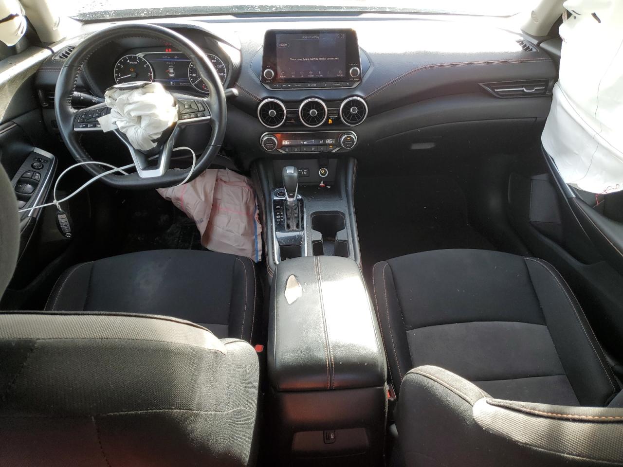 2020 Nissan Sentra VIN 3N1AB8DV8LY297518 Copart auction photo, front end damage thumbnail 8