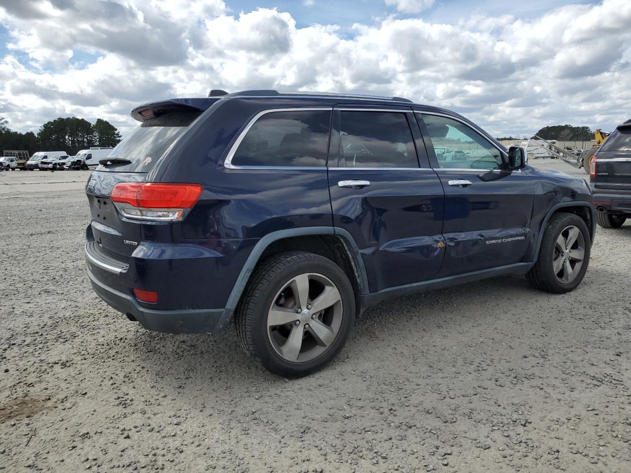 2014 Jeep Grand Cherokee VIN 1C4RJFBG4EC276012 Copart auction photo, side damage thumbnail 3