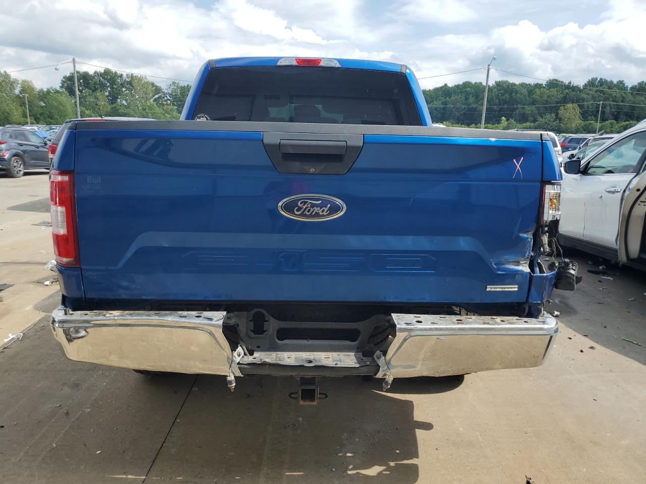 2018 Ford F-150 VIN 1FTEW1EP9JFD63007 Copart auction photo, all over damage thumbnail 6