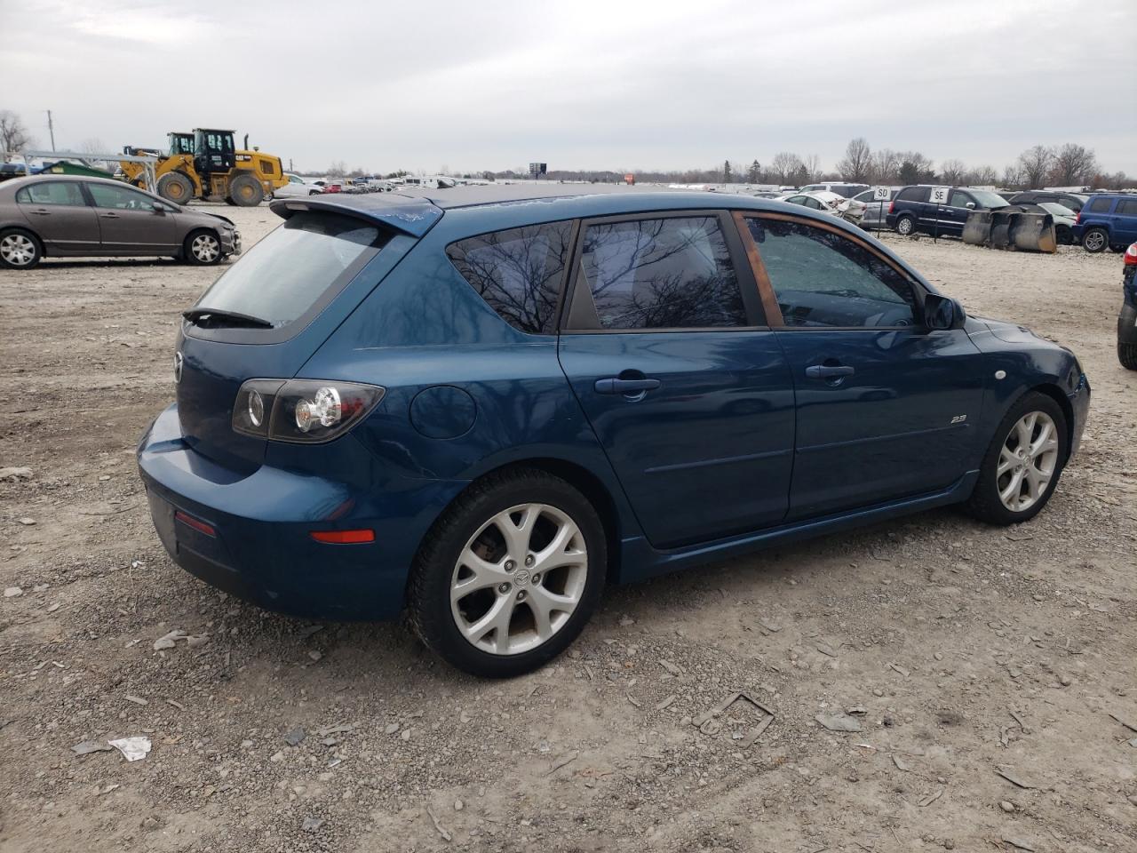 2008 Mazda 3 VIN JM1BK344281785757 Copart auction photo, normal wear / minor dent/scratches damage thumbnail 3